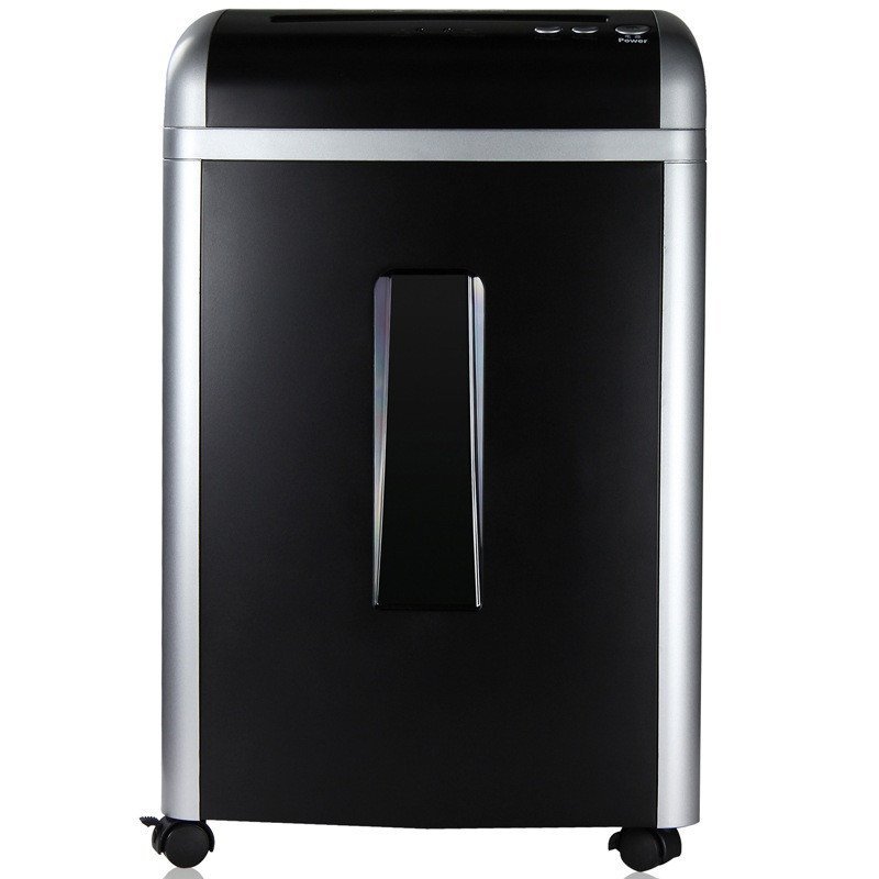 三木碎纸机 SD9355 2*8mm/17.5L/3.2L/4张(可碎光盘/卡片) 黑色