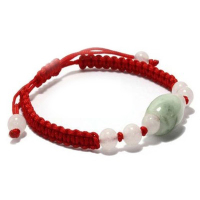 左传 翡翠转运珠 红绳本命年手链 送爱人 情侣