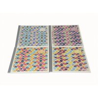 国誉Campus无线装订本(彩色拼贴) WCN-DNA54-13 40页A5 本 1/192 801006601