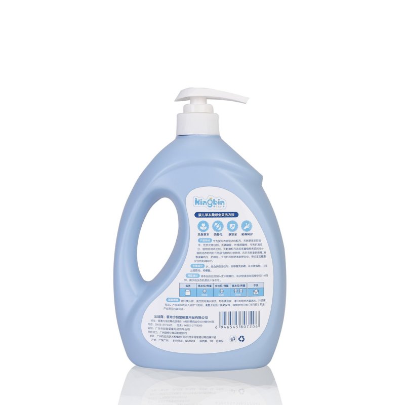 今品堂婴儿草本柔顺全效洗衣液1kg