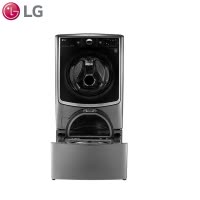 LG WDFH053D7SW 21公斤 DD变频 滚筒+波轮洗衣机（碳晶银）智能双擎 同步分类洗
