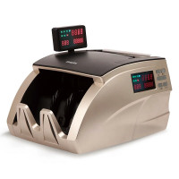 PHILIPS飞利浦智能点钞机验钞机新版人民币B类银行专用小型迷你便携式JBYD-CN528(C) 金色