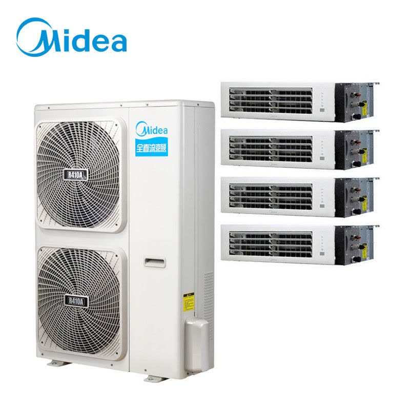 Midea美的中央空调5.5匹 一拖四 全直流变频多联机 MDVH-V140W/N1-612TR(E1)图片