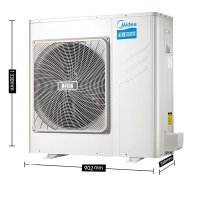 Midea美的中央空调5.5匹 一拖四 全直流变频多联机 MDVH-V140W/N1-612TR(E1)