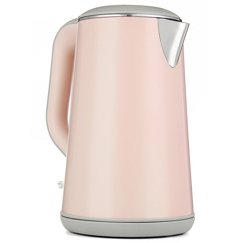 海尔(Haier)电水壶 HKT-2618A 双层防烫保温1.6升容量 304不锈钢 优质温控器 电烧开水壶