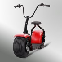 塞夫SEEV智能体感电动滑板车citycoco红+黑