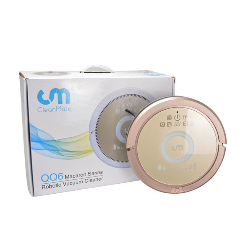 保驰洁Cleanmate空气净化扫地机器人QQ6 Macaron