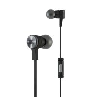 JBL SYNCHROS E10入耳式通话耳机 重低音手机电脑耳塞式运动通话耳机 黑色