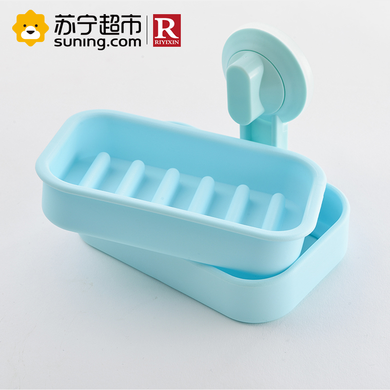[苏宁超市]日益新吸壁式皂盒RYX-0667(颜色随机)