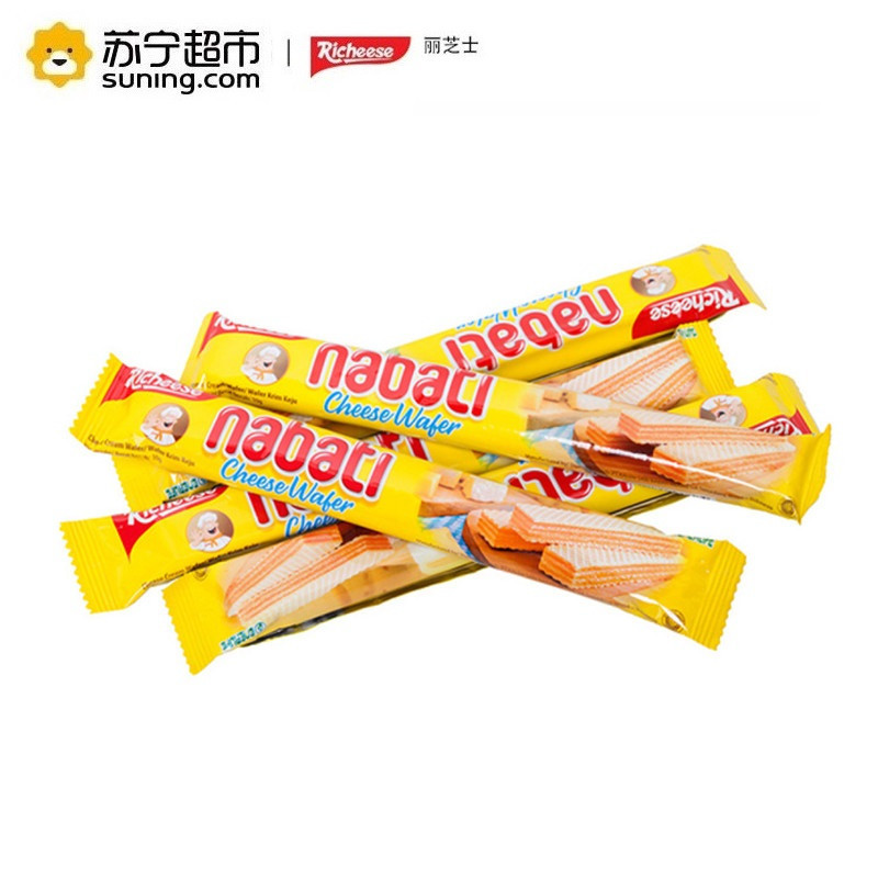460g丽芝士纳宝帝奶酪威化饼干 进口威化饼干 办公室零食