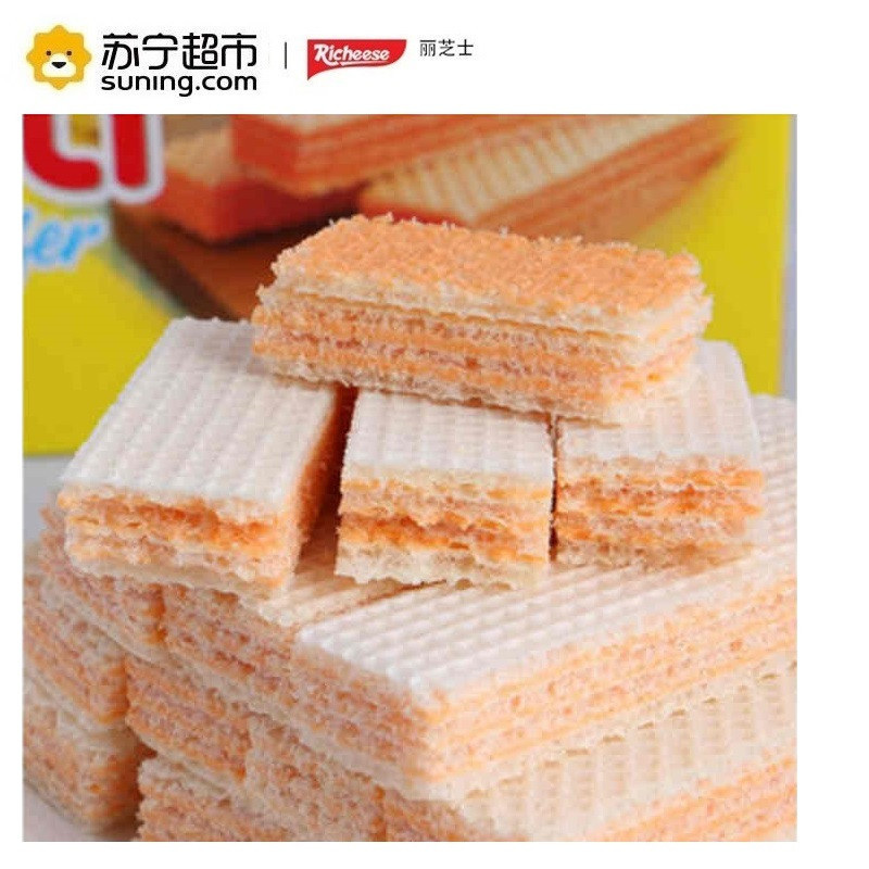 460g丽芝士纳宝帝奶酪威化饼干 进口威化饼干 办公室零食