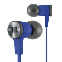 JBL SYNCHROS E10入耳式通话耳机 重低音手机电脑耳塞式运动通话耳机 蓝色