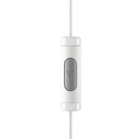 JBL SYNCHROS E10入耳式通话耳机 重低音手机电脑耳塞式运动通话耳机 白色