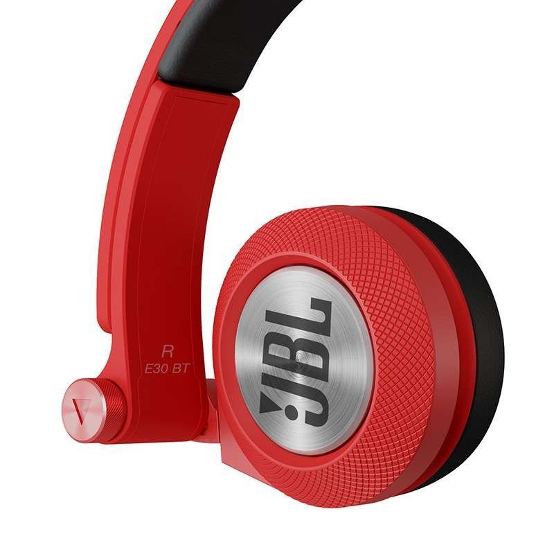 JBL SYNCHROS E30可折叠便携头戴式耳机 手机耳机 便携立体声电脑HIFI耳麦重低音 红色