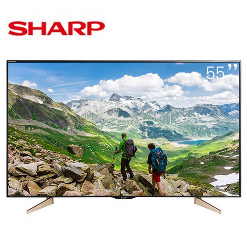 夏普(SHARP)LCD-55MY63A 55英寸 4K 网络 智能 平台 液晶电视机