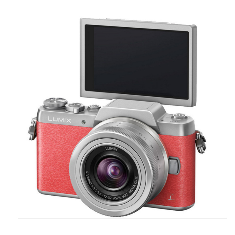 松下(Panasonic)DMC-GF8KGK 12-32镜头数码自拍相机 微单相机 粉色