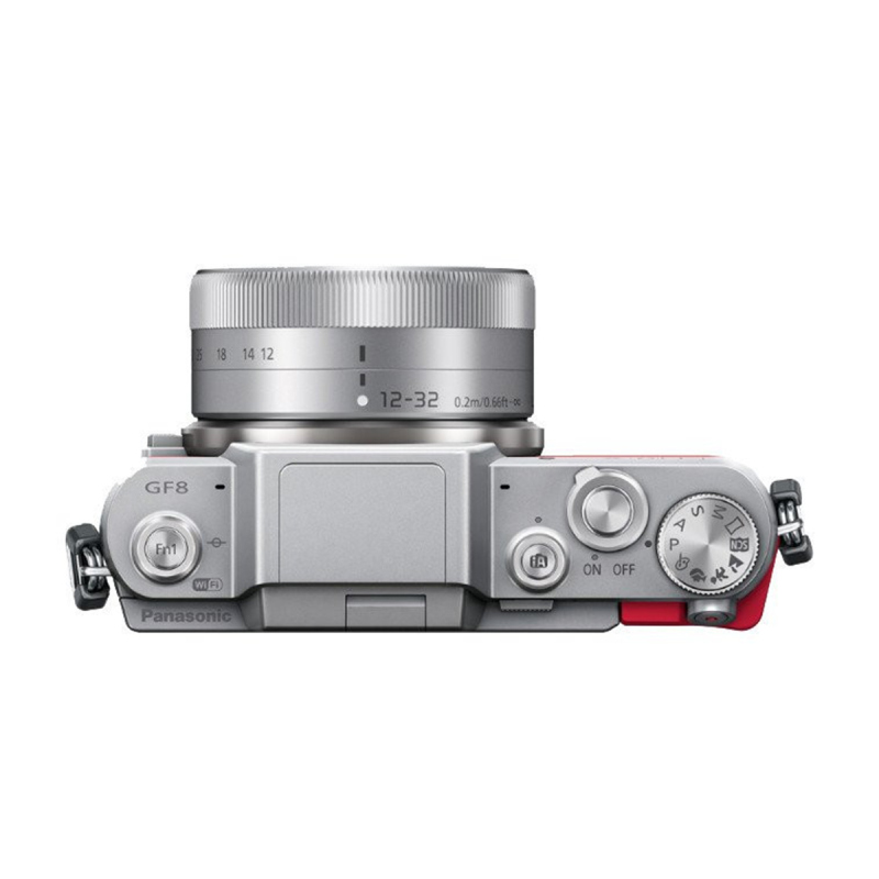 松下(Panasonic)DMC-GF8KGK 12-32镜头数码自拍相机 微单相机 粉色