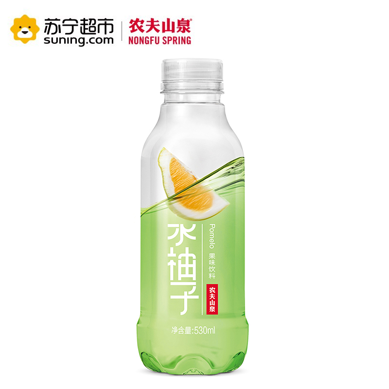 农夫山泉 水柚子果味饮料 530ml*15瓶 整箱