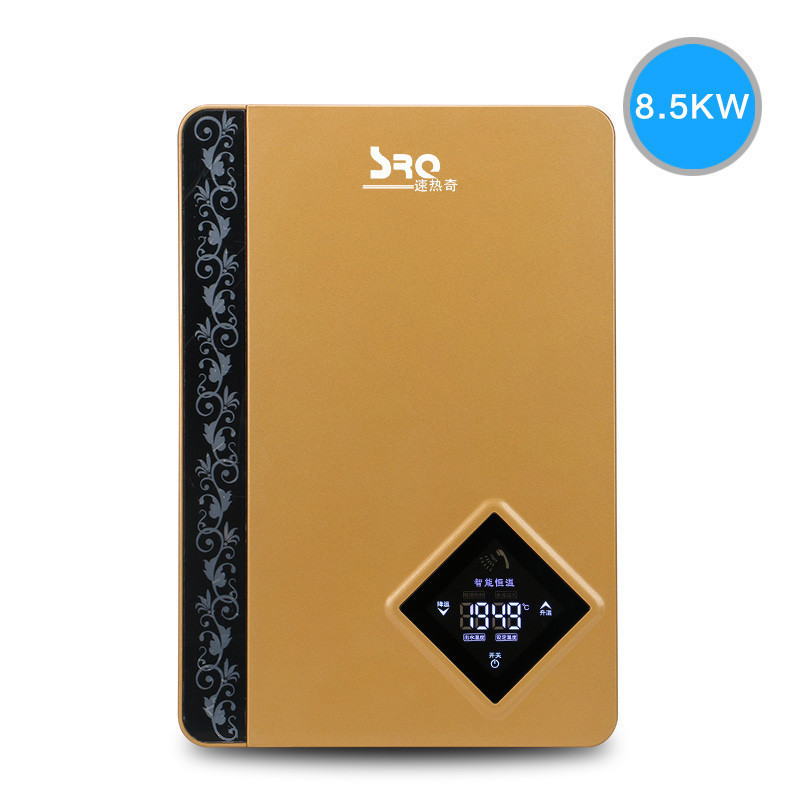 速热奇(SRQ)SRQ-9012即热式热水器红色 快速即热式电热水器 智能恒温 快热式电热水器