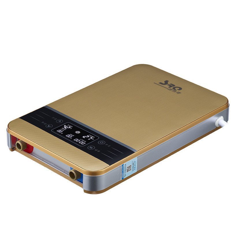 速热奇(SRQ)SRQ-9019即热式热水器金色 快速即热式电热水器 智能恒温 快热式电热水器