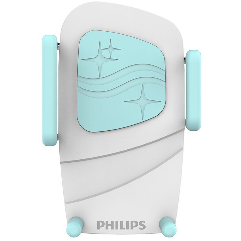 飞利浦 PhilipsDLK35001 蓝色 车载空调风口支架 手机支架 导航仪支架 360度旋转