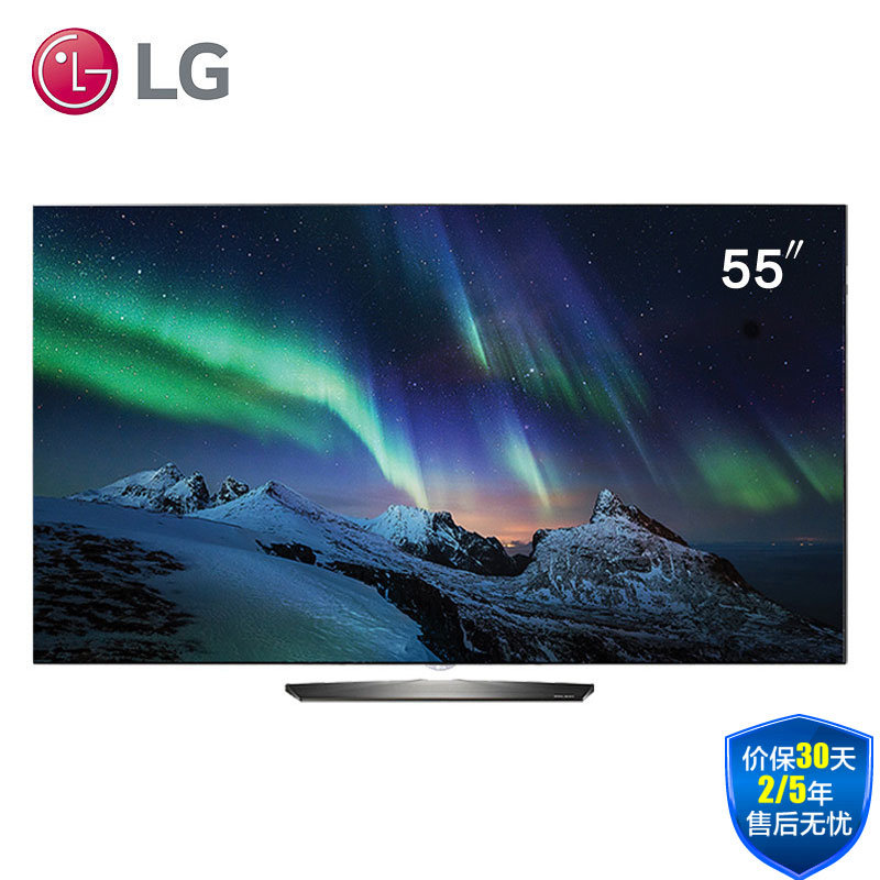 LG彩电OLED55B6P-C 55英寸 4K超高清OLED电视 HDR技术高清大图