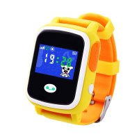 亦青藤 Q523 彩色触屏屏幕儿童智能手表 黄色