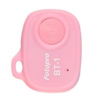 富图宝(Fotopro) BT-1 粉色 便携迷你遥控器 手机拍照自拍神器 无线快门蓝牙遥控器