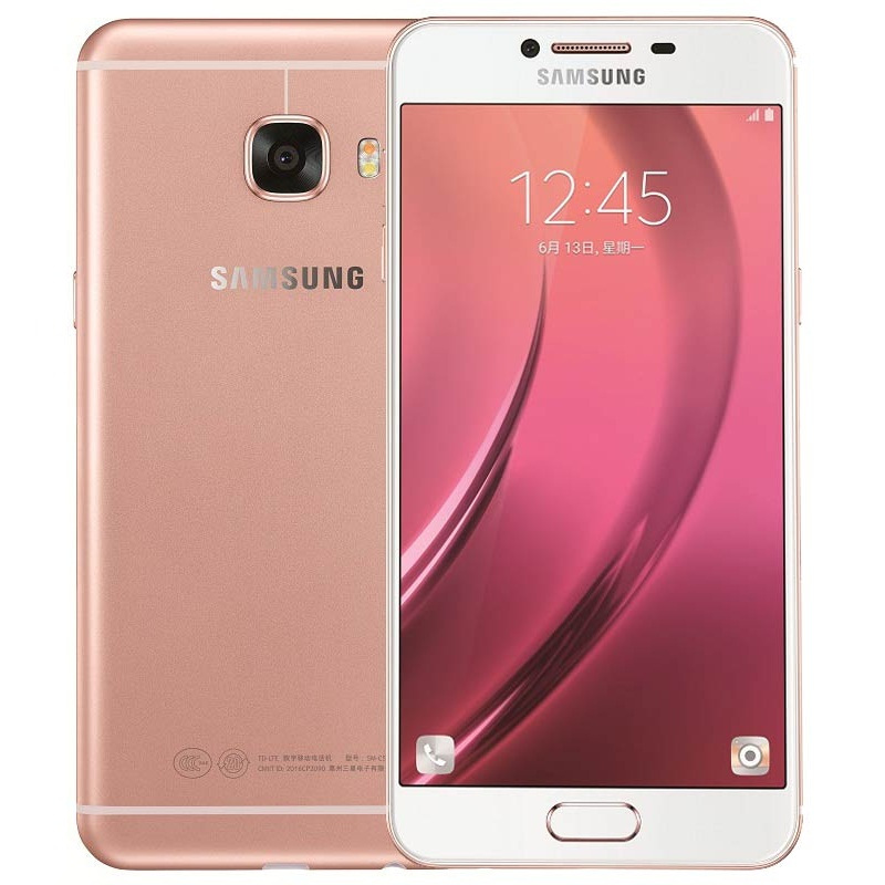 SAMSUNG/三星 Galaxy C7(C7000)4+32G版 蔷薇粉 全网通4G手机