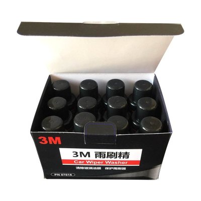 3M 雨刷精 浓缩汽车玻璃水 PN07016 12*30ml/瓶