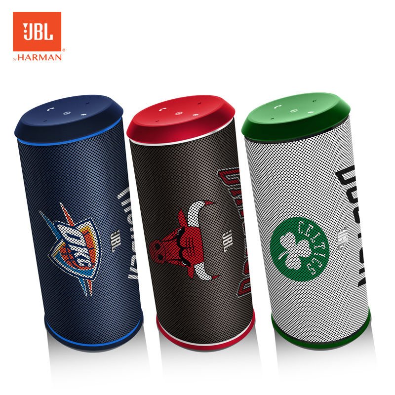 JBL FLIP2 NBA版 万花筒无线蓝牙通话音箱户外便携小音响 红色