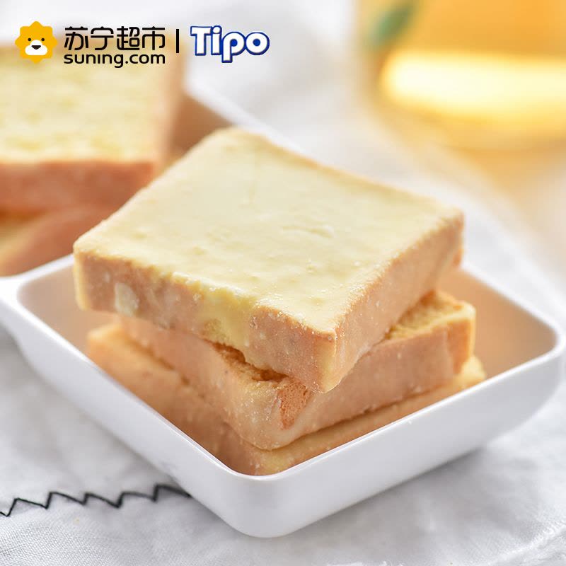 丰灵(TIPO)面包干 300g越南进口零食品 白巧克力鸡蛋味牛奶饼干图片