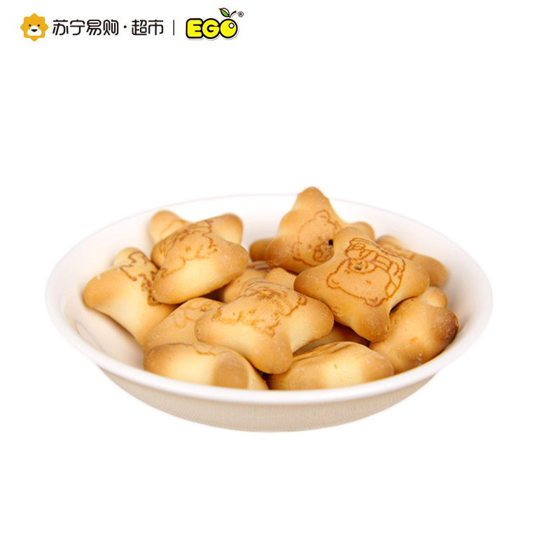 金小熊草莓味灌心饼干180g