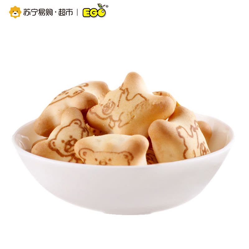 金小熊哈密瓜灌心饼干180g图片