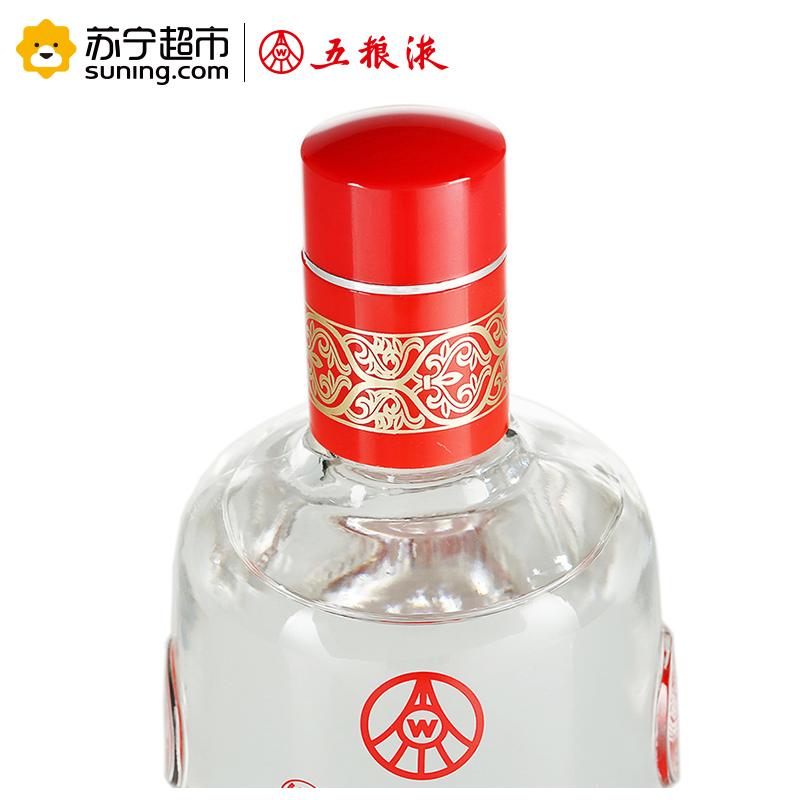 五粮液出品 五粮醇 红淡雅 50度 浓香型白酒 500ml*6 整箱装