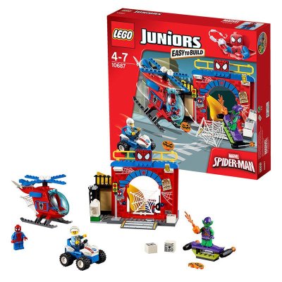 LEGO 乐高 Juniors 小拼砌师系列 蜘蛛侠保卫战 10687