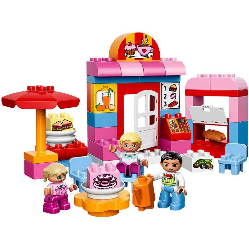 【苏宁自营】LEGO 乐高 Duplo 得宝系列 咖啡厅 10587图片