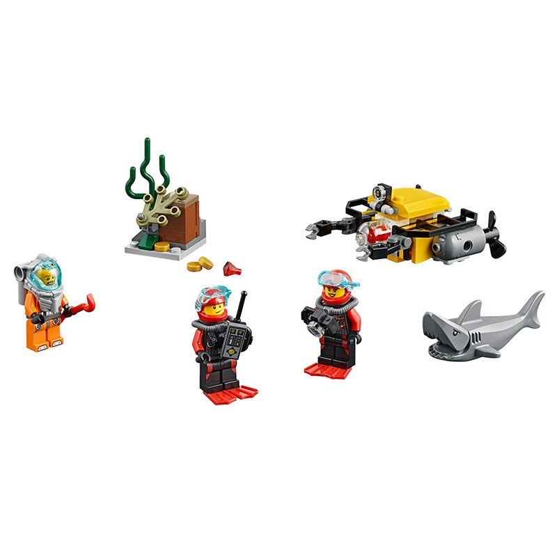 【苏宁自营】LEGO 乐高 City 城市系列 深海探险入门套装 60091