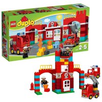 【苏宁自营】LEGO 乐高 Duplo 得宝系列 消防局 10593