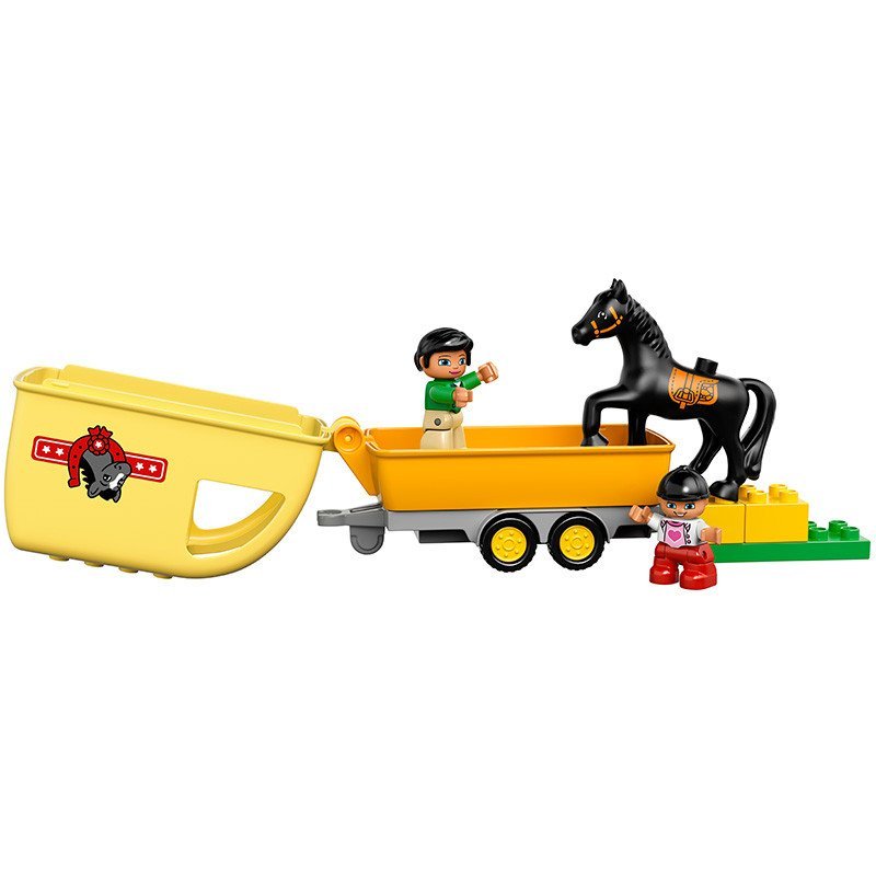 LEGO 乐高 得宝系列之小马拖车 10807 塑料玩具1-3岁 50块以下