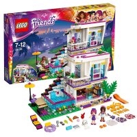 [苏宁自营]LEGO 乐高 Friends 好朋友系列 大歌星丽薇之家 41135