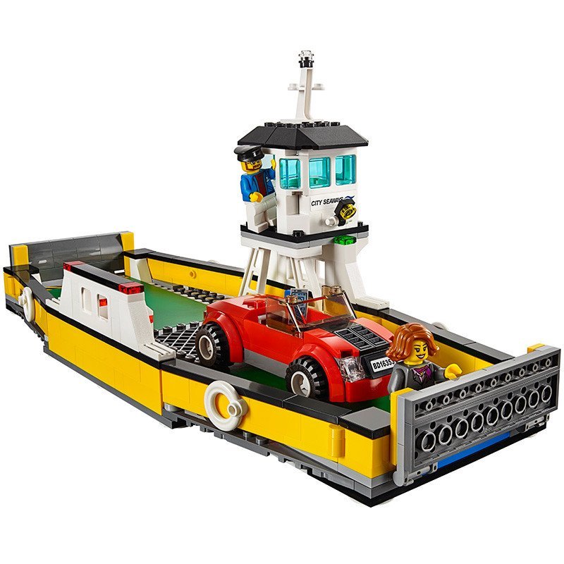 LEGO 乐高 City 城市系列汽车摆渡船 60119 塑料玩具 6-14岁 200块以上