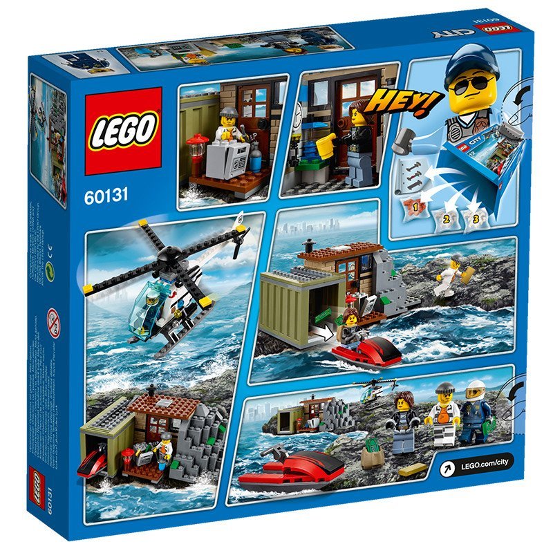 LEGO 乐高 城市系列之坏蛋岛 60131 塑料玩具6岁以上 200块以上