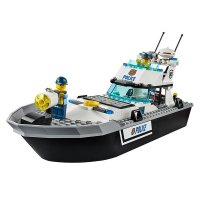 LEGO 乐高 City城市系列 巡逻艇 LEGO60129 塑料积木玩具 5-12岁 100-200块