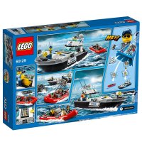 LEGO 乐高 City城市系列 巡逻艇 LEGO60129 塑料积木玩具 5-12岁 100-200块