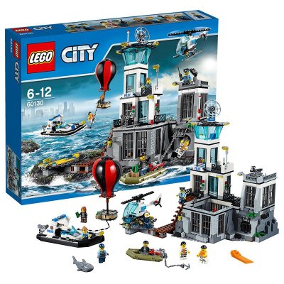 LEGO乐高 City城市系列 监狱岛 60130 塑料玩具 6-14岁 200块以上