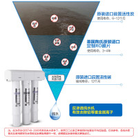 怡口(ECOWATER)厨下式直饮反渗透净水器800CPRO无电纯水机