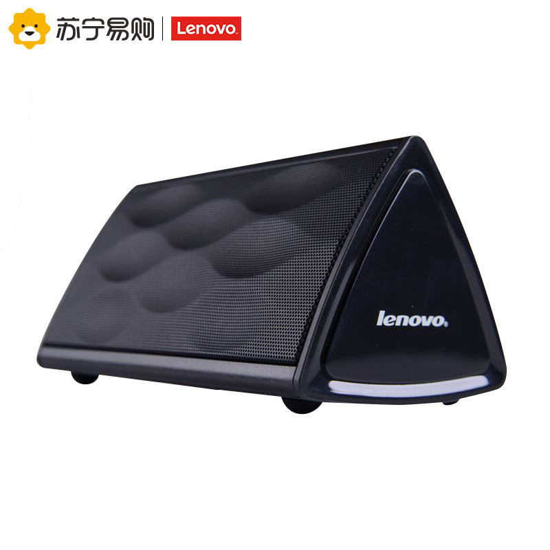 联想(Lenovo)BT520无线迷你蓝牙音箱 个性三角 多用途家居/运动/商务车载小音箱 电话会议扬声器