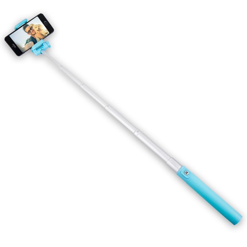 富图宝(Fotopro) QP-910 黄色 苹果手机通用迷你自拍杆/拍照蓝牙遥控自拍杆
