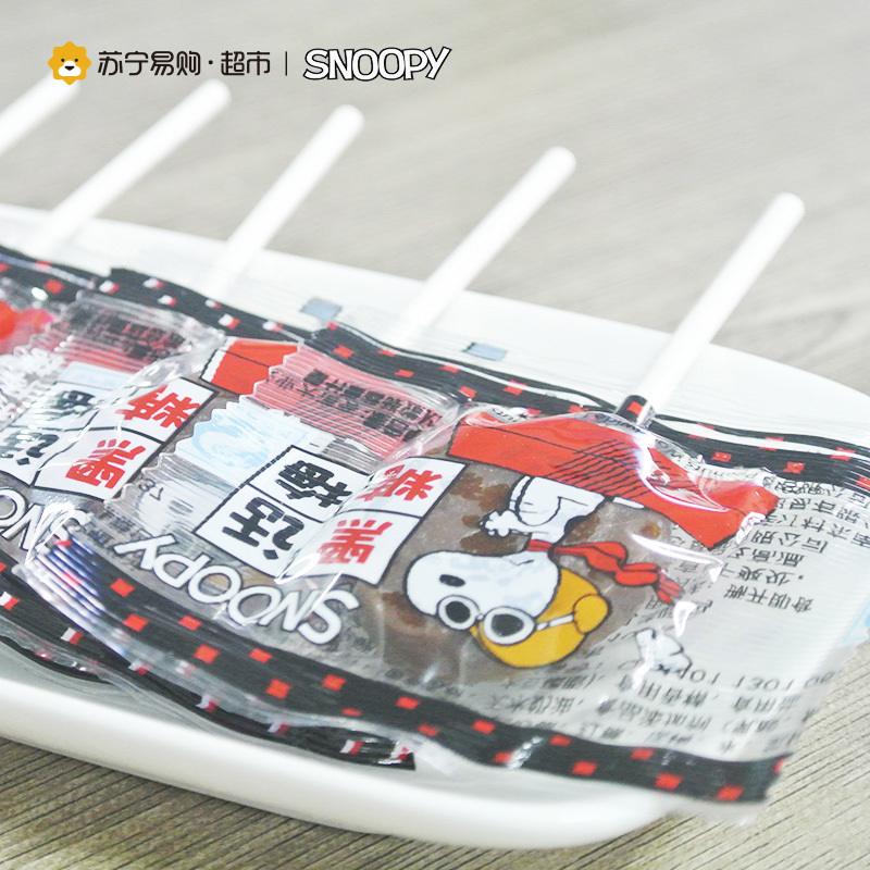 史努比黑糖话梅棒棒糖52g